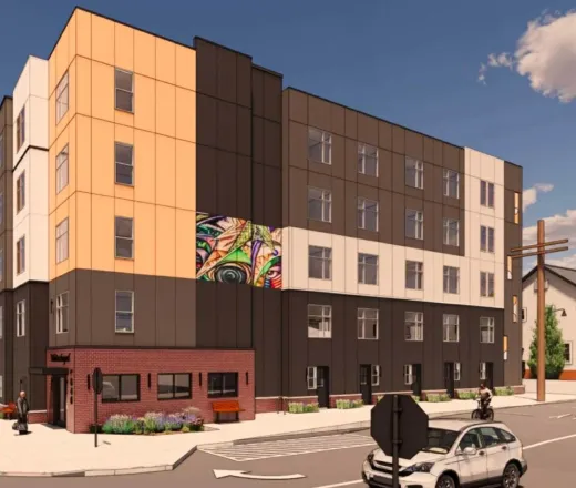 rendering of Franklinton development